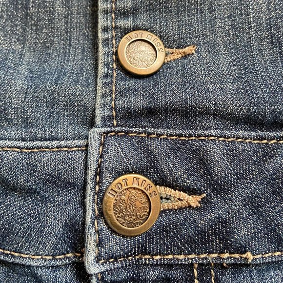 Hot Kiss Ava Jean Short Overalls - Size 9 - Picture 6 of 9